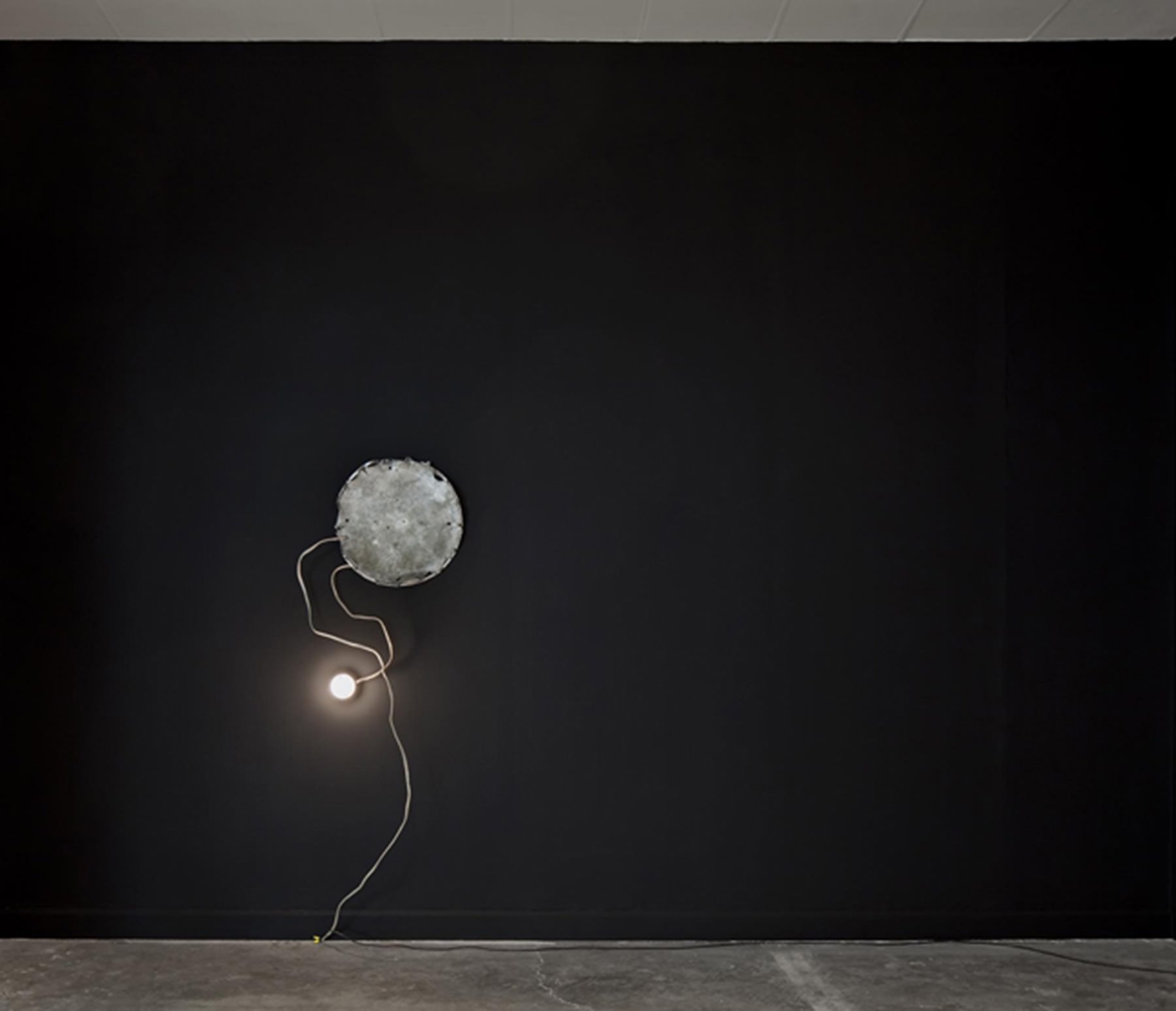 Bhakti Baxter, Black Onyx Wall with Light Source, 2010 Bhakti Baxter, Black Onyx Wall with Light Source, 2010