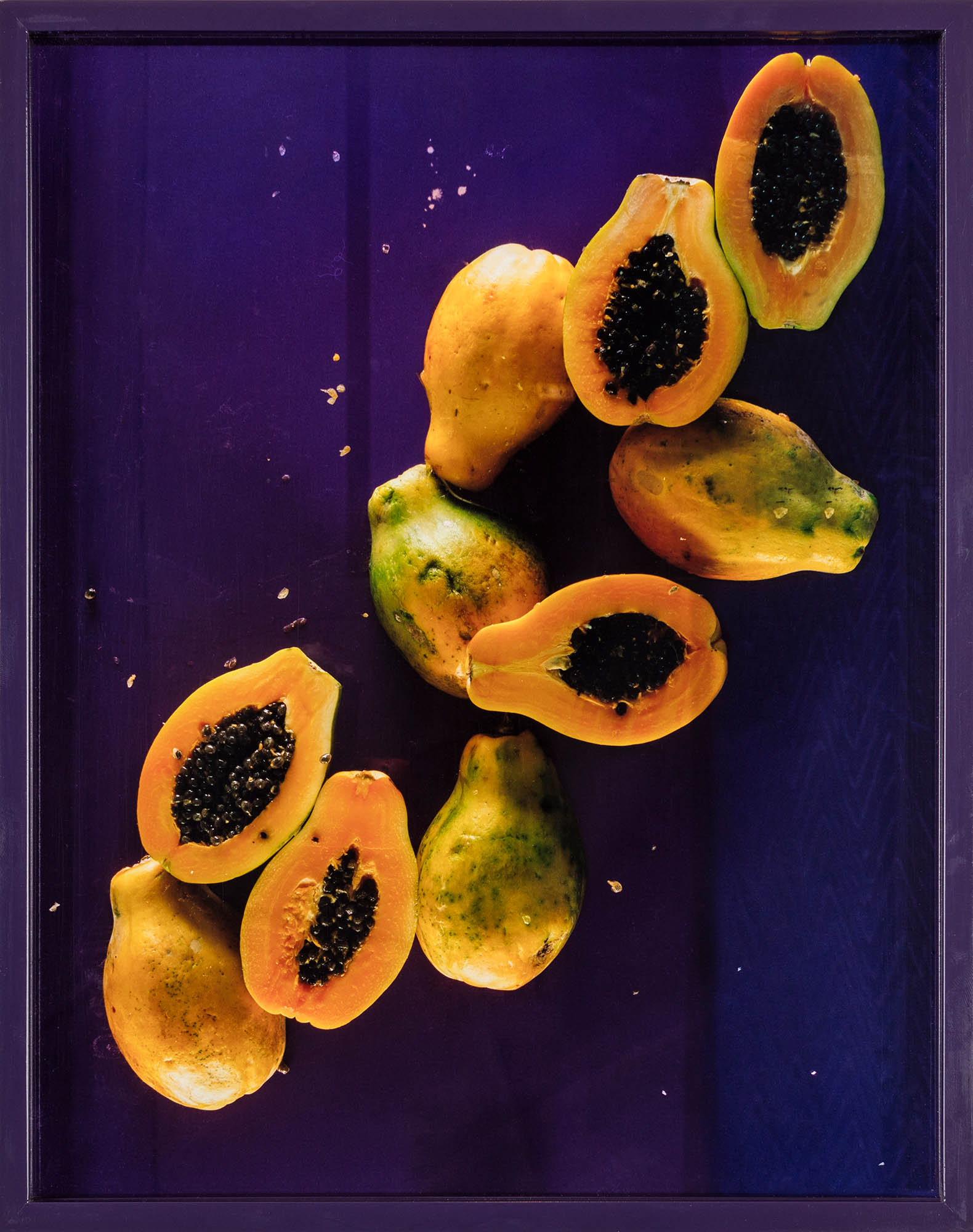 Elad Lassry, Papayas, 2009 Elad Lassry, Papayas, 2009