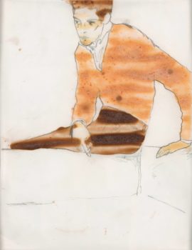 Hernan Bas, Slim Fast Silhouette, 1990-2000 Hernan Bas, Slim Fast Silhouette, 1990-2000