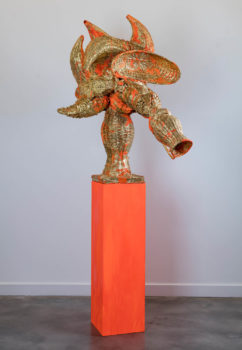Pepe Mar, Cabeza (Orange), 2010. Pepe Mar, Cabeza (Orange), 2010.