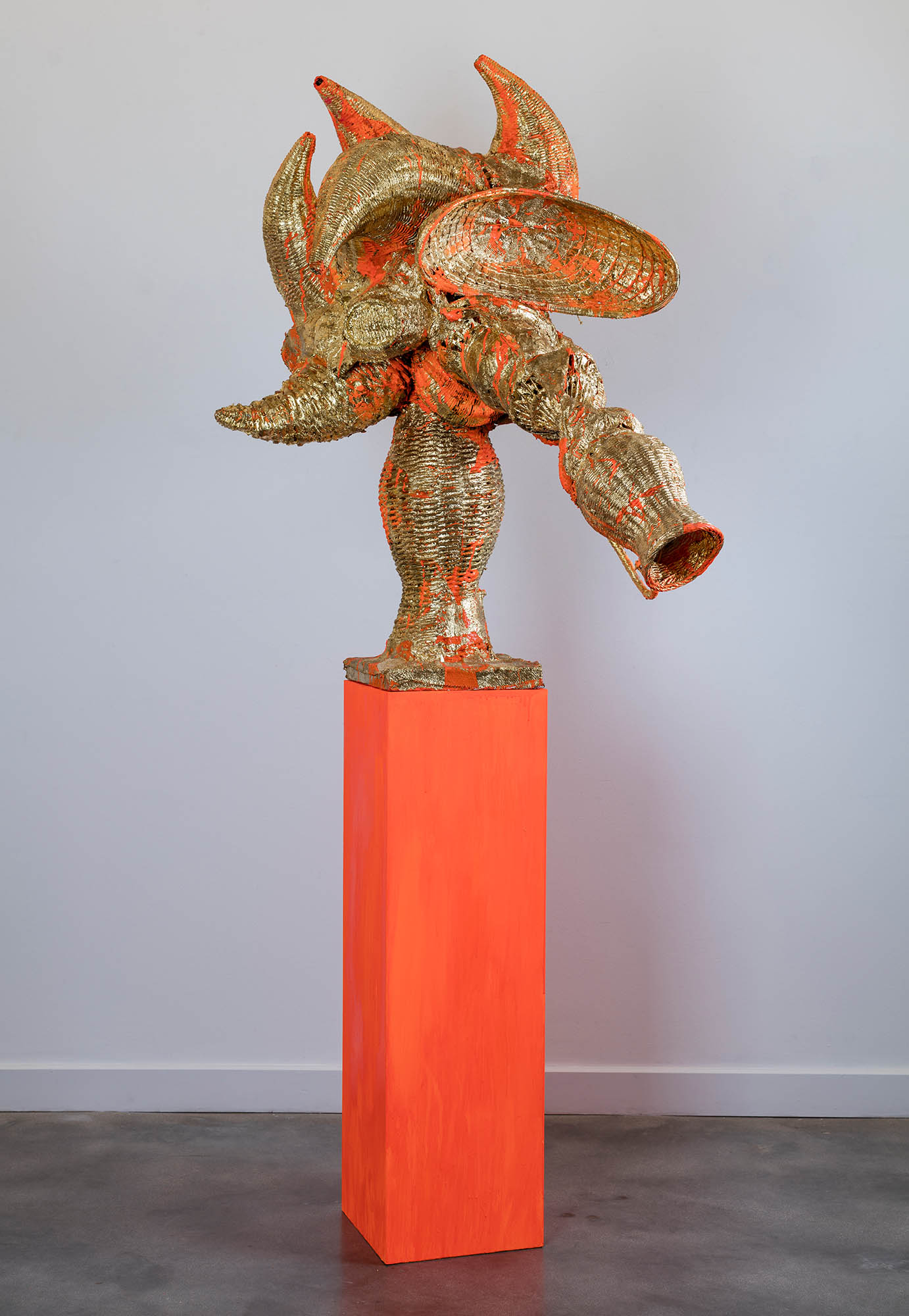 Pepe Mar, Cabeza (Orange), 2010. Pepe Mar, Cabeza (Orange), 2010.