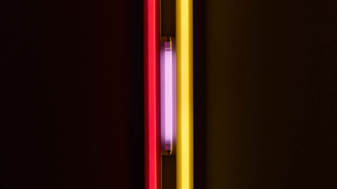 Image of Dan Flavin, Puerto Rican Lights (to Jeanie Blake), 1965