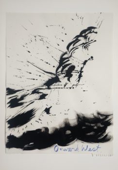 Raymond Pettibon, Untitled (Onward West), 2003 Raymond Pettibon, Untitled (Onward West), 2003