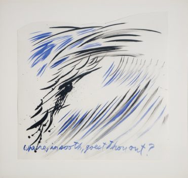 Raymond Pettibon, Untitled (Where, in sooth, goest thou out?), 2003 Raymond Pettibon, Untitled (Where, in sooth, goest thou out?), 2003