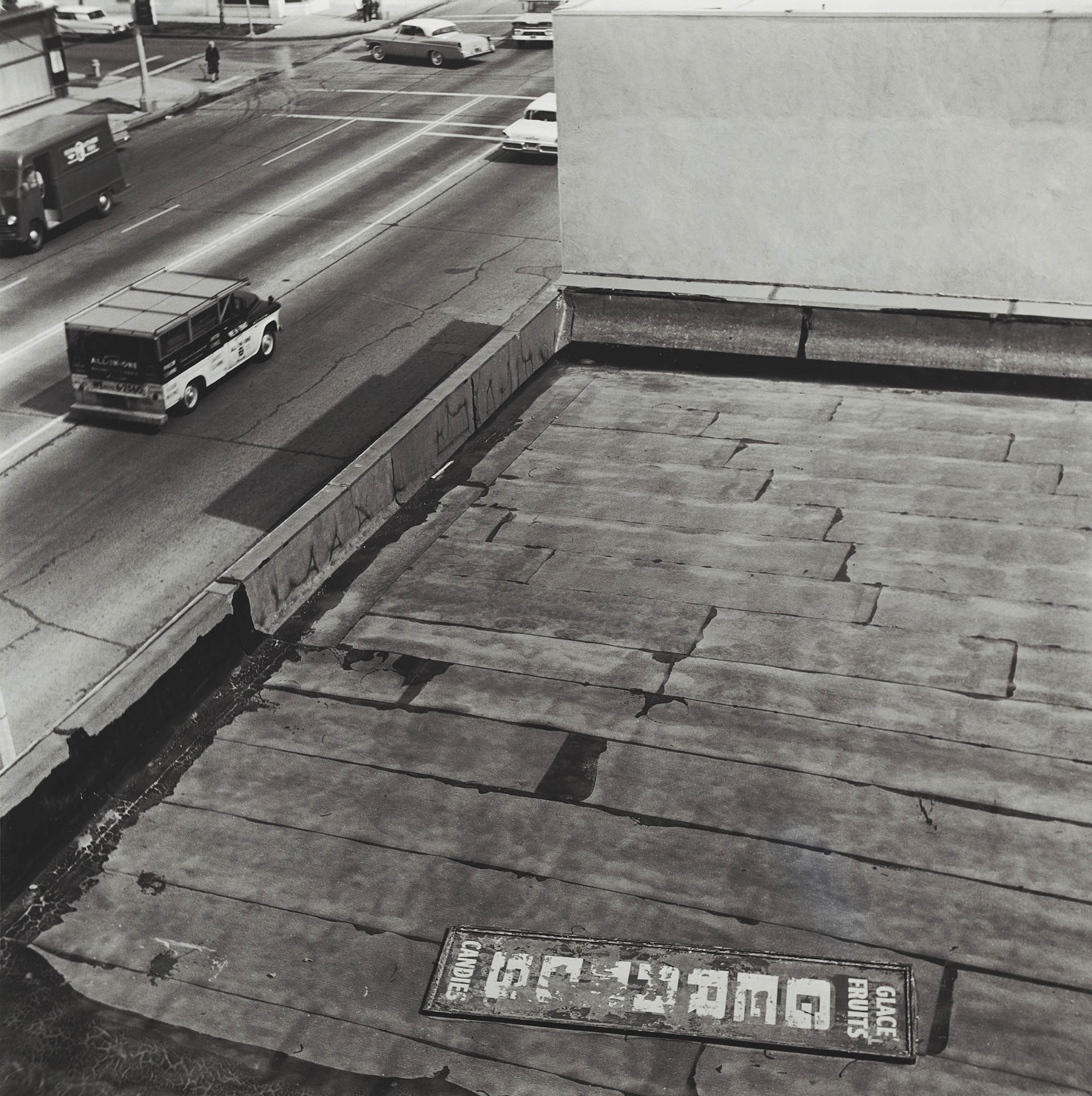 Ed Ruscha, Rooftops, 1961 Image of Ed Ruscha, Rooftops, 1961