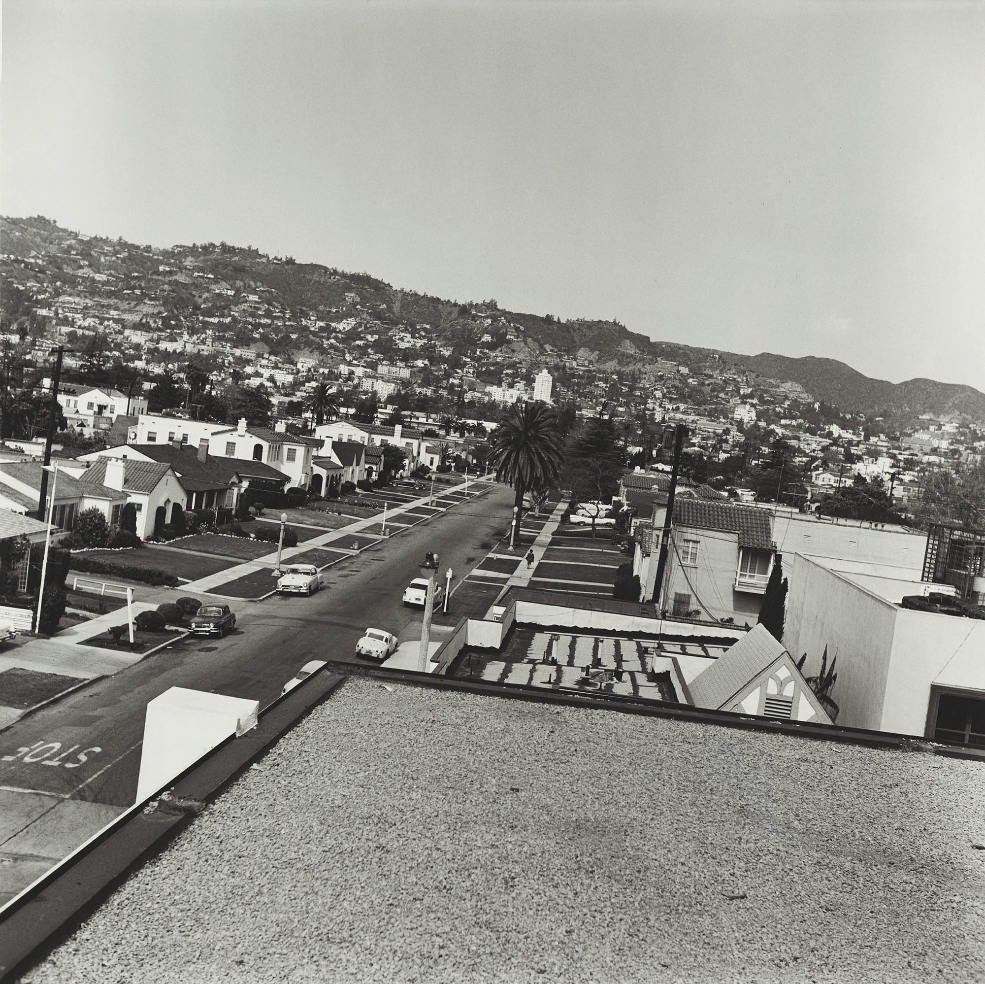 Ed Ruscha, Rooftops, 1961 Image of Ed Ruscha, Rooftops, 1961