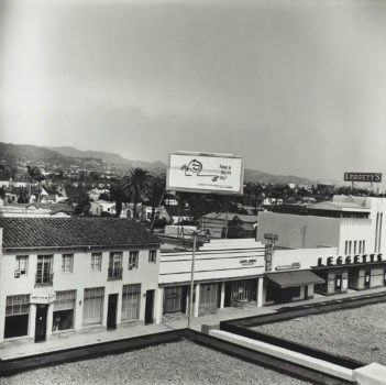 Ed Ruscha, Rooftops, 1961 Ed Ruscha, Rooftops, 1961