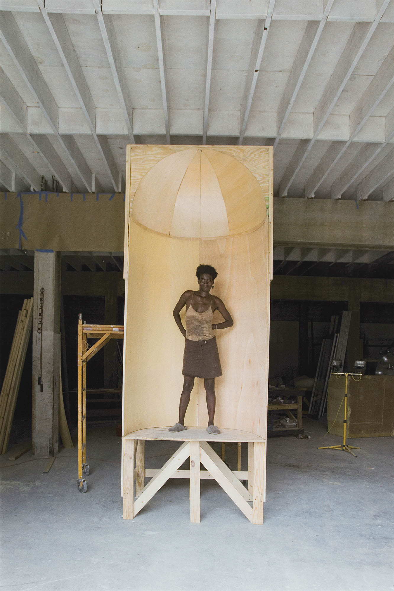 George Sanchez-Calderon, Woman Standing Inside of the Niche (Untitled), 2006 George Sanchez-Calderon, Woman Standing Inside of the Niche (Untitled), 2006