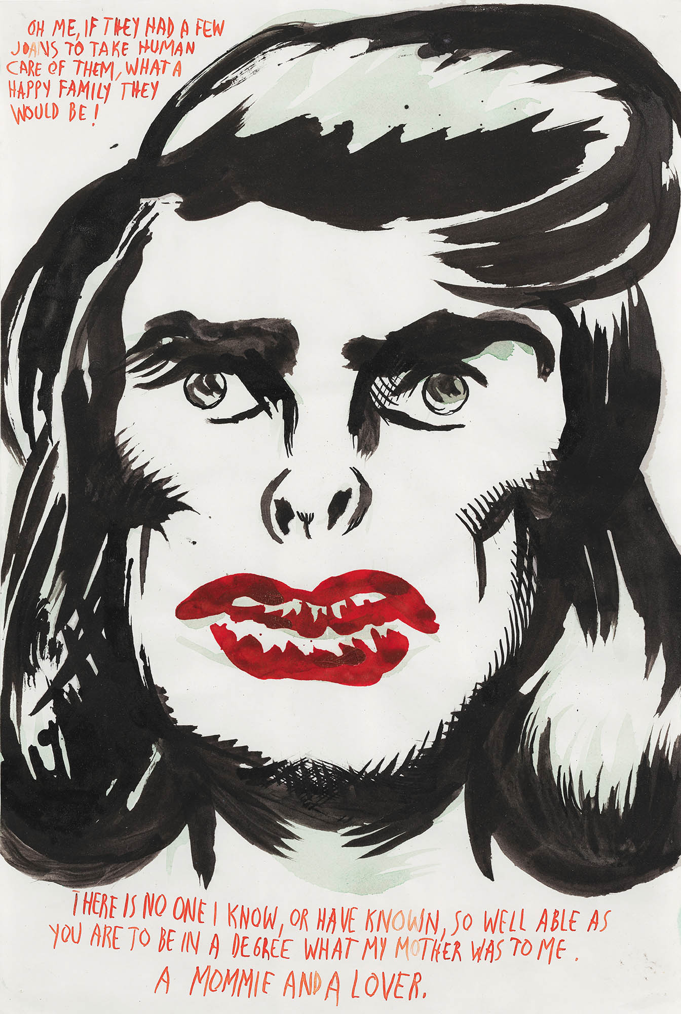 Raymond Pettibon, Untitled (Oh, me if), 1997 Raymond Pettibon, Untitled (Oh, me if), 1997