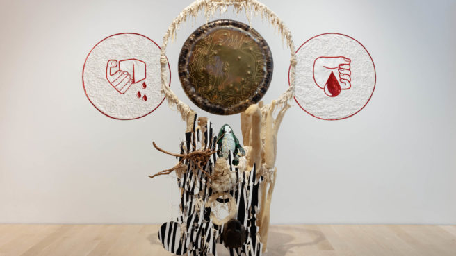 Installation view: