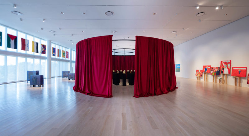 Installation view: