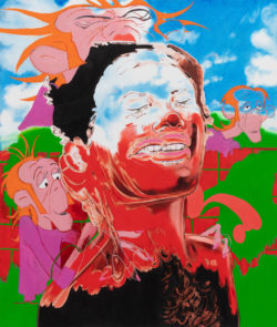 Janiva Ellis, Prescribed Ambush, 2018. Oil on canvas. Collection of Institute of Contemporary Art, Miami. Museum Purchase with funds from David Simkins.