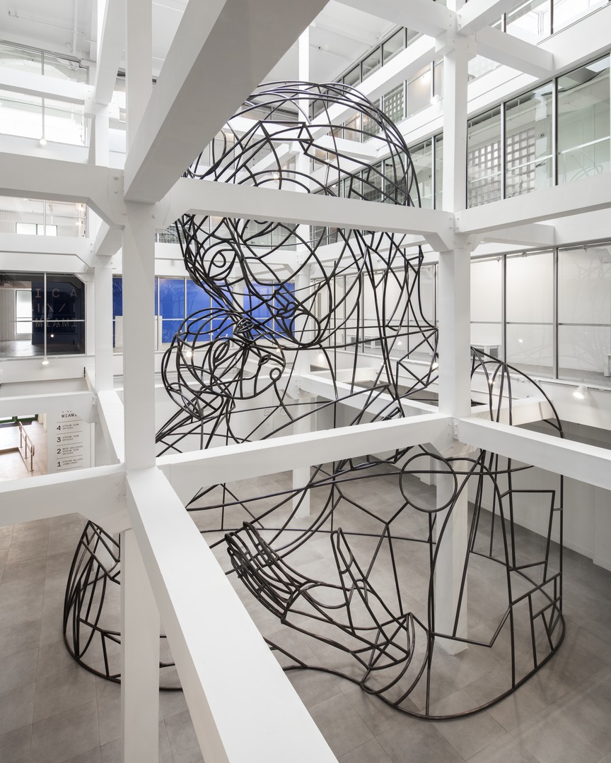 Thomas Bayrle, Wire Madonna, 2016 Thomas Bayrle, Wire Madonna, 2016
