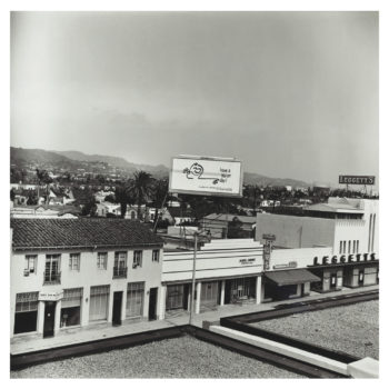 Ed Ruscha, Untitled (Rooftops), 1961 Ed Ruscha, Untitled (Rooftops), 1961