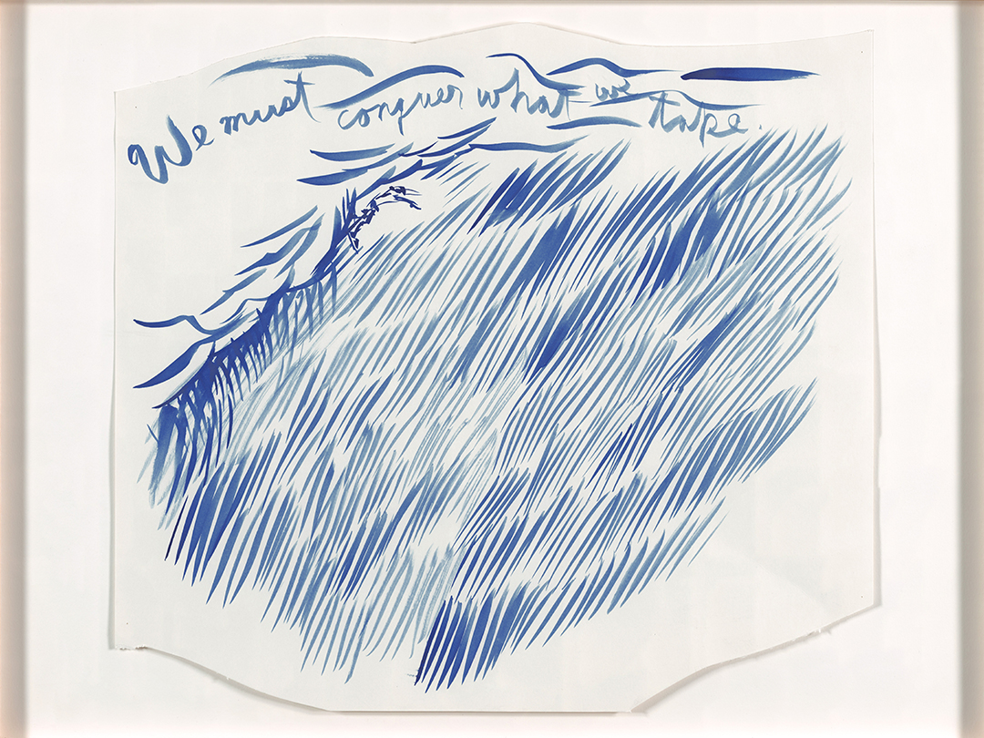 Raymond Pettibon, Untitled (We must conquer), 2003 Raymond Pettibon, Untitled (We must conquer), 2003