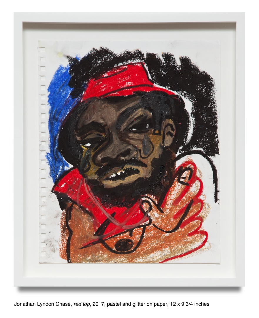 Jonathan Lyndon Chase, red top, 2017 Jonathan Lyndon Chase, red top, 2017