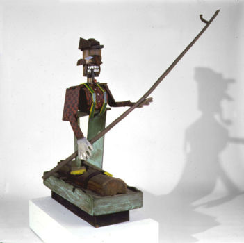 Red Grooms, Lumberjack, 1977-84. Painted Bronze Sculpture Red Grooms, Lumberjack, 1977-84. Painted Bronze Sculpture