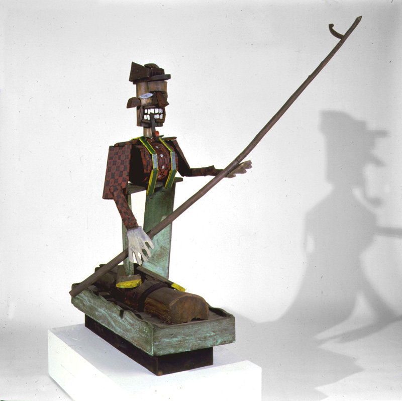 Red Grooms, Lumberjack, 1977-84. Painted Bronze Sculpture Red Grooms, Lumberjack, 1977-84. Painted Bronze Sculpture