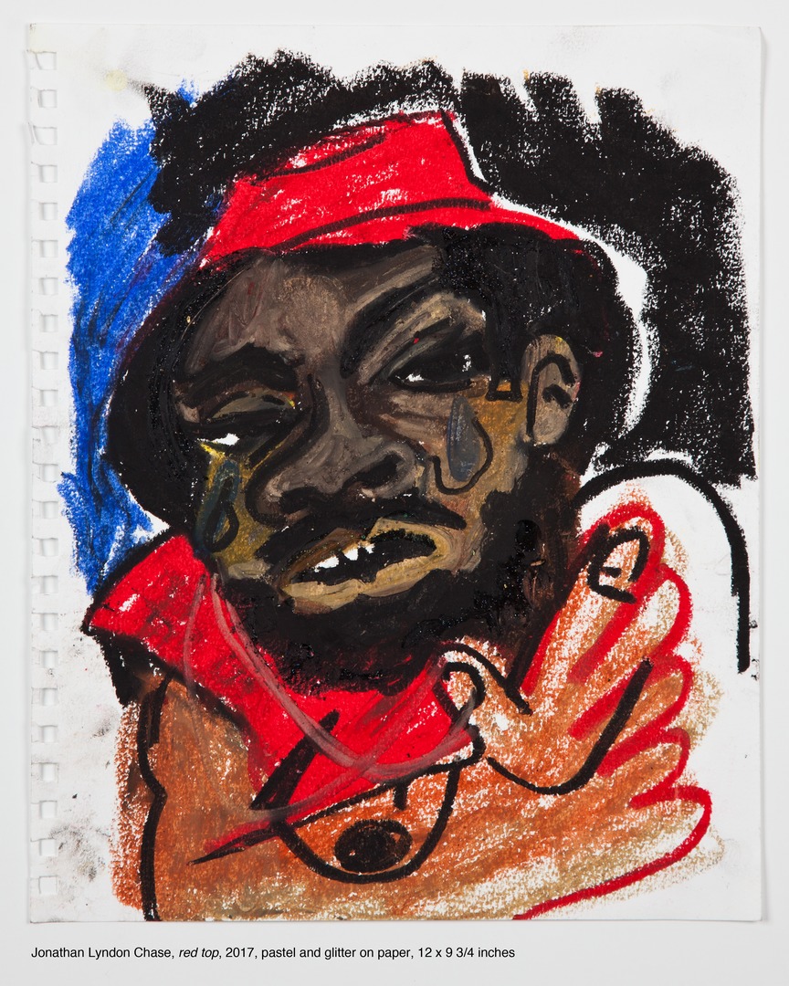 Jonathan Lyndon Chase, red top, 2017 Jonathan Lyndon Chase, red top, 2017
