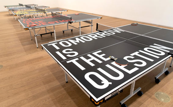 Rirkrit Tiravanija, Untitled (Tomorrow Is The Question), 2016 Rirkrit Tiravanija, Untitled (Tomorrow Is The Question), 2016
