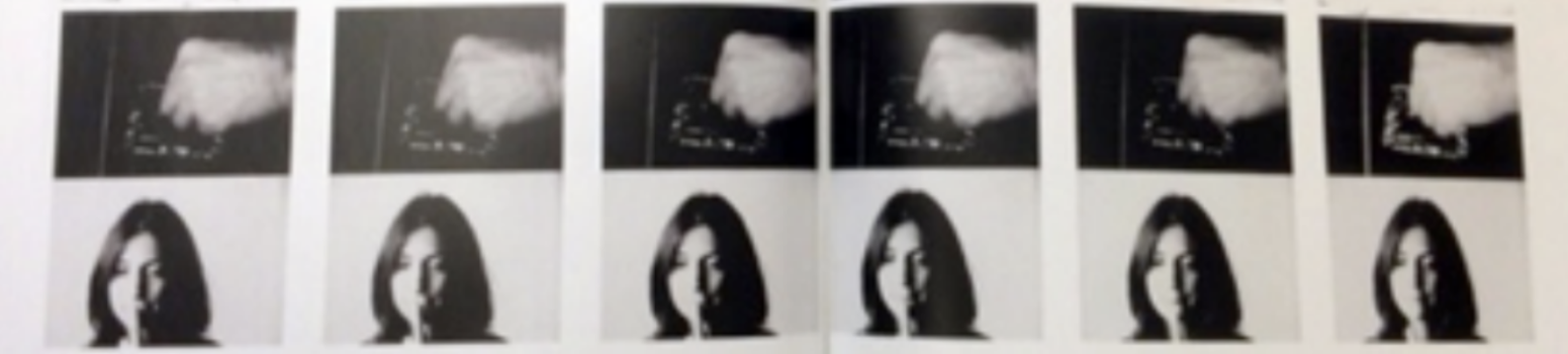 John Baldessari, Action Reaction Series (Synchronized)- Putting Out Cigarette, 1976 John Baldessari, Action Reaction Series (Synchronized)- Putting Out Cigarette, 1976
