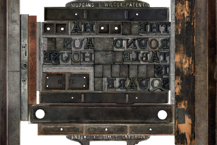 Sam Lewitt, Paper Citizen 4322, 2012. Chromogenic print mounted on aluminum. Sheet dimensions: 63 x 49 in. Frame dimensions: 66 x 52 1/2 x2 in. Gift of John Auerbach and Ed Tang. Image courtesy the artist and Miguel Abreu Gallery, New York. Photo: Jeffrey Sturges.