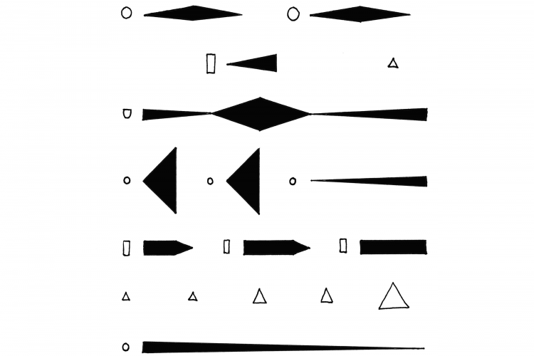 Raven Chacon, Rendering of For Zitkála Šá Series (For Carmina Escobar), detail, 2018–2020. Courtesy the artist.